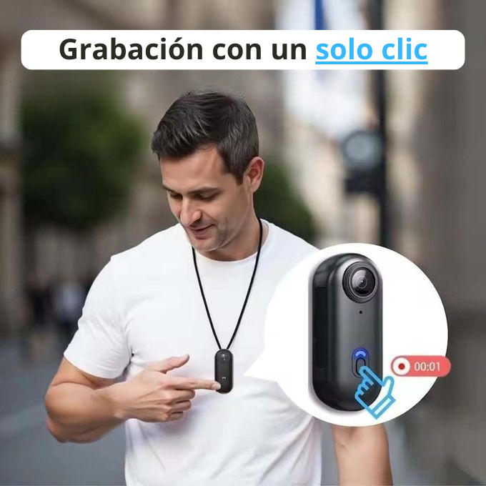 Videocâmara 4K Ultra HD - SpyCam PRO™