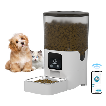 Comedero WiFi para perros y gatos.