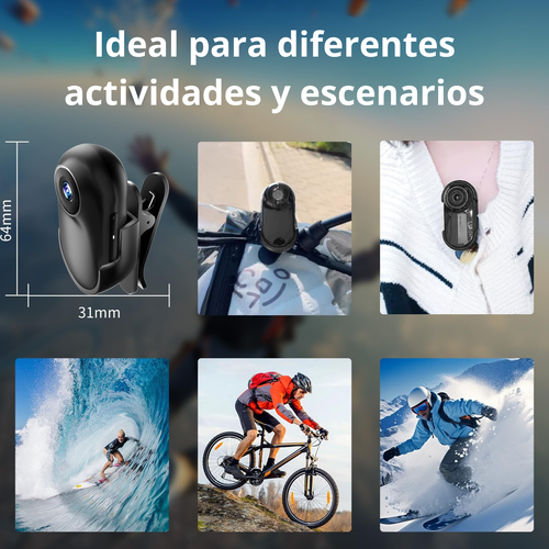 Videocâmara 4K Ultra HD - SpyCam PRO™