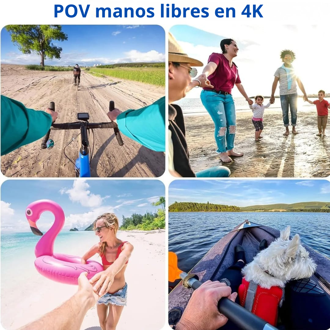Videocâmara 4K Ultra HD - SpyCam PRO™