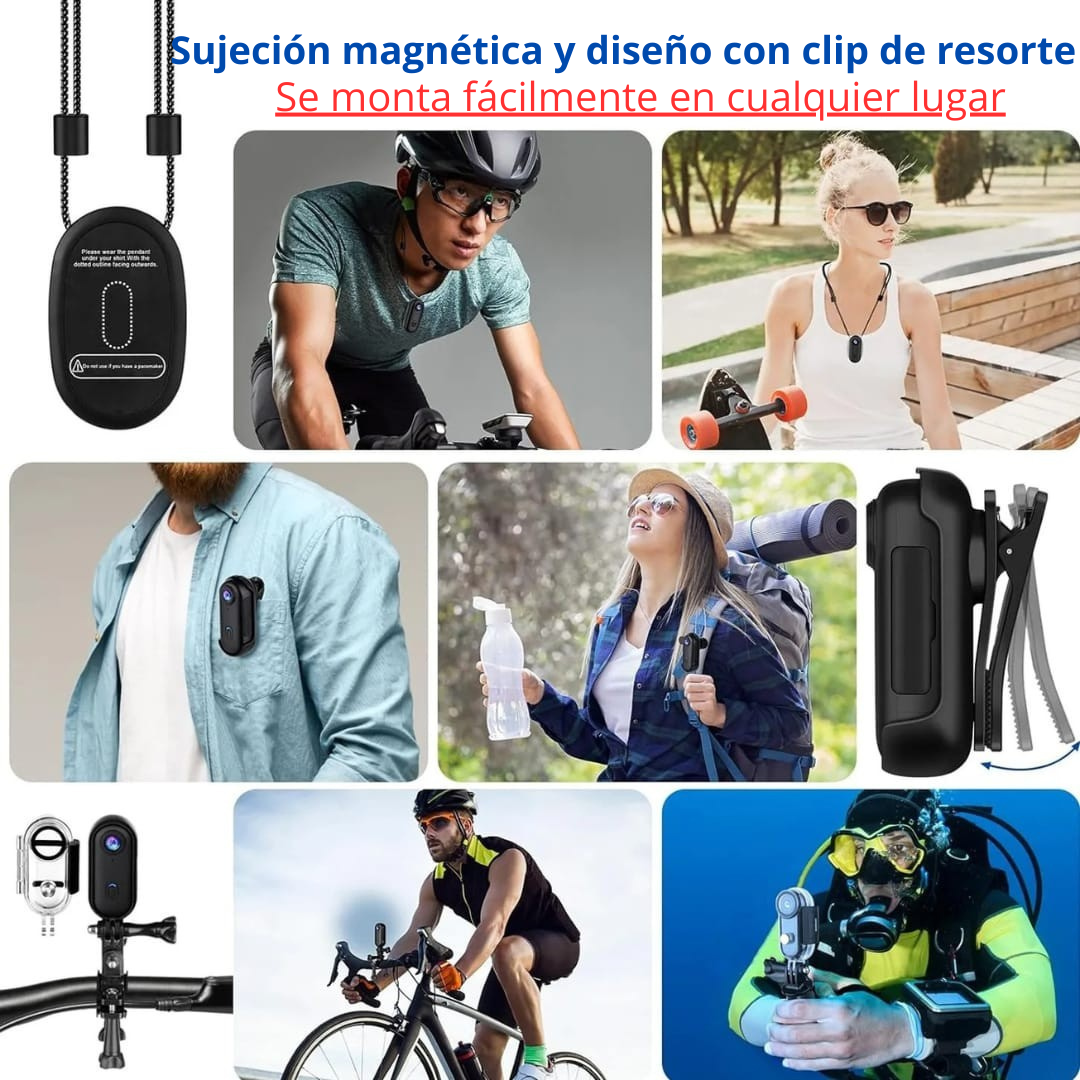Videocâmara 4K Ultra HD - SpyCam PRO™